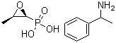 Phosphonomycin (R)-1-phenethylamine salt